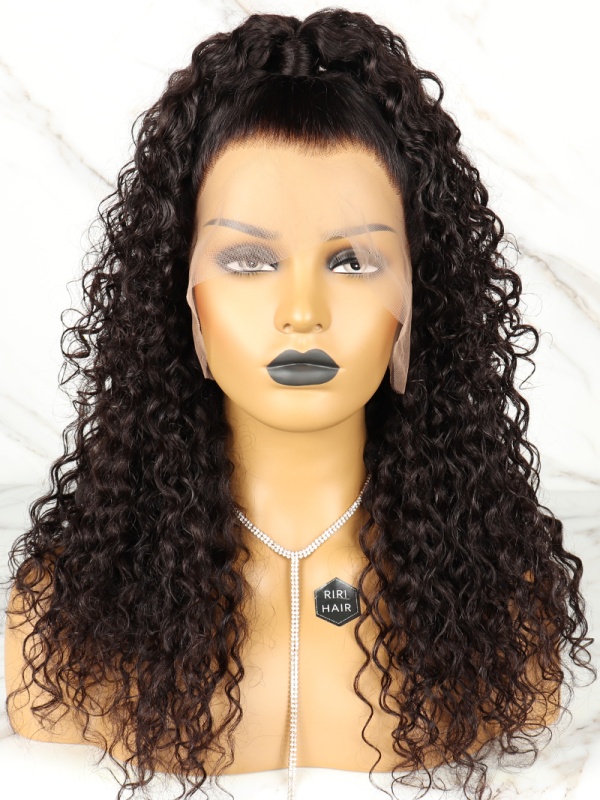 Ciara Inspired Curly 13X6 Frontal Wig Pre-Plucked Hairline [RHW09]- Natural  Looking Wigs From