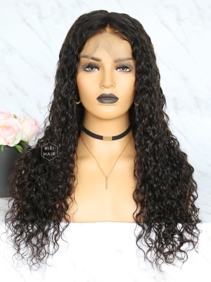 Loose curly 360 Frontal Wig Virgin Human Hair [360W10]