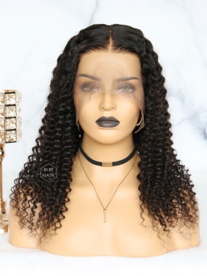 Deep Wave 360 Frontal Wig Virgin Human Hair [360W05]