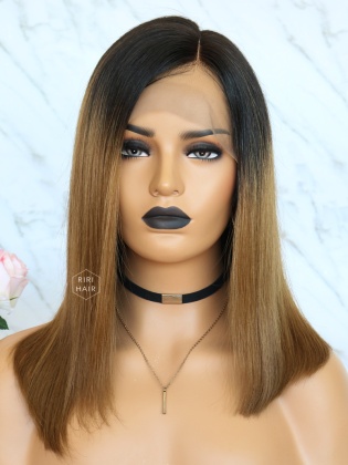 Kim.K Ombre Brown Blunt Bob Style Virgin Brazilian Hair [RBW03]