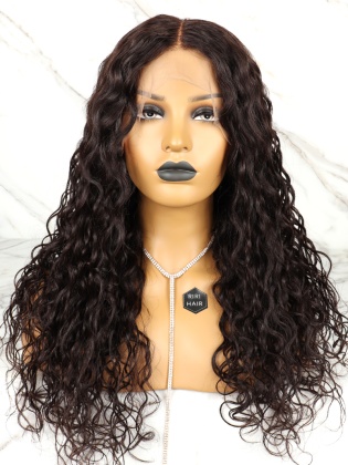 Loose Wavy 13X6 Frontal Wig Virgin Human Hair [RHW05]