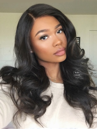 Body Wave Virgin Brazilian Hair Lace Front Wig [RLW02]