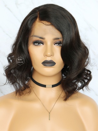 Bouncy Wave Bob Wig Virgin Brazilian Hair [RBW10]