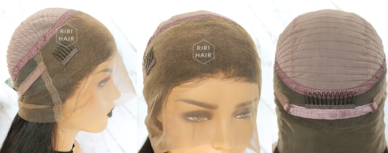 360 frontal wig cap